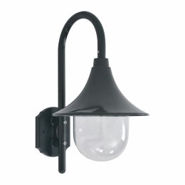  Wyjątkowa lampa zewnętrzna 42 cm piękna aluminiowa ciemnozielona