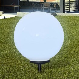  Zewnętrzna lampa solarna LED kula 50 cm 1 szt. z bolcem