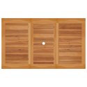  7-cz. zestaw mebli ogrodowych szare poduszki drewno tekowe