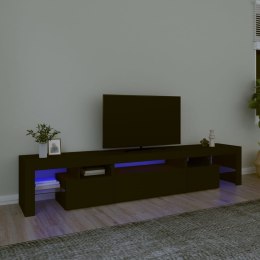  Szafka pod TV z oświetleniem LED czarna
