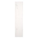  Osłona grzejnika biała 153x19x84 cm lite drewno sosnowe