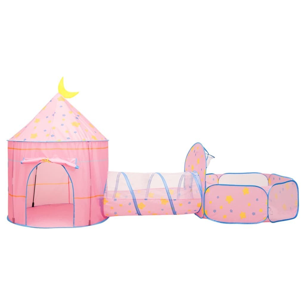  Namiot do zabawy z 250 piłeczkami różowy 301x120x128 cm