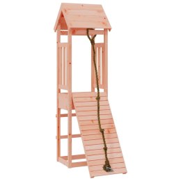  Domek ze ścianką wspinaczkową dla dzieci drewno daglezjowe