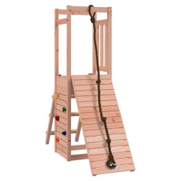  Domek ze ścianką wspinaczkową dla dzieci drewno daglezjowe
