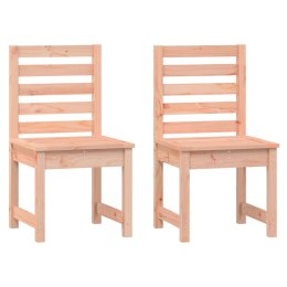  Krzesła ogrodowe 2 szt. 405x48x915 cm drewno daglezjowe