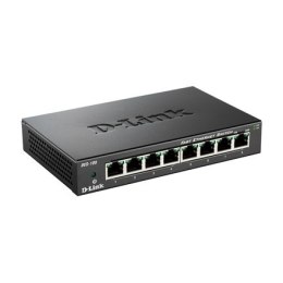 D-Link Ethernet Switch DES-108/E Niezarządzany, Desktop, 10/100 Mbps (RJ-45) ilość portów 8
