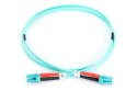 Digitus FO Patch Cord, Duplex, LC to LC MM OM3 50/125 ?, 2 m