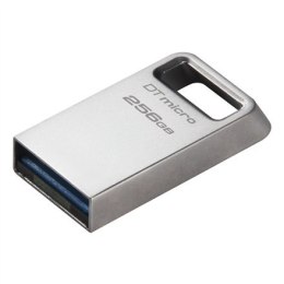 Kingston USB 3.2 Flash Drive DataTraveler micro 256 GB, USB 3.2, srebrny