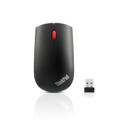 Lenovo ThinkPad Essential Mouse Wireless, czarna, połączenie bezprzewodowe, optyczna, nie, tak