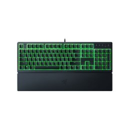 Razer Gaming Keyboard Ornata V3 X podświetlenie LED RGB, US, przewodowa, czarna, cicha membrana, klawiatura numeryczna