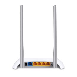Router TP-LINK TL-WR840N 802.11n, 300 Mbit/s, 10/100 Mbit/s, 4 porty Ethernet LAN (RJ-45), Typ anteny 2xzewnętrzna