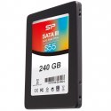 Silicon Power Slim S55 240 GB, interfejs SSD SATA, prędkość zapisu 450 MB/s, prędkość odczytu 550 MB/s