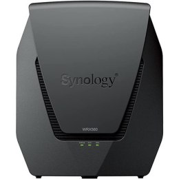 Synology Dwupasmowy router Wi-Fi 6 WRX560 802.11ax, 600+2400 Mbit/s, 10/100/1000 Mbit/s, porty Ethernet LAN (RJ-45) 4, MU-MiMO N