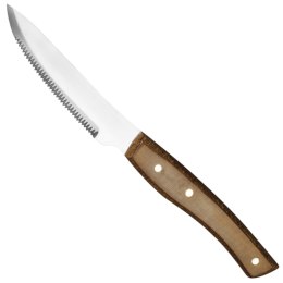 Nóż do steków z ząbkami nierdzewny uchwyt z tworzywa Fiber dł. 120 mm - Hendi 841099