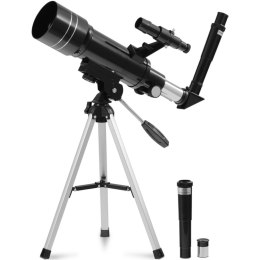 Teleskop luneta refraktor astronomiczny do obserwacji gwiazd 360 mm śr. 69,78 mm