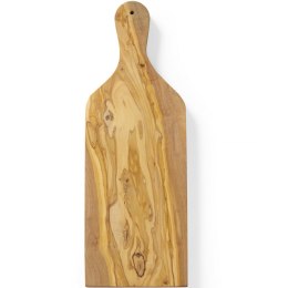 Deska do serwowania z drewna oliwnego z uchwytem 400 x 140 x 18 mm - Hendi 505250
