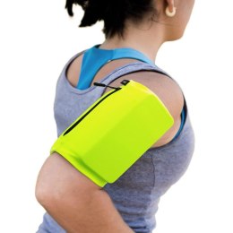 Opaska na ramię do biegania ćwiczeń fitness armband L zielony