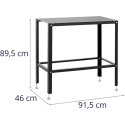 Stół spawalniczy montażowy perforowany blat 3 mm 91.5 x 46 cm do 100 kg