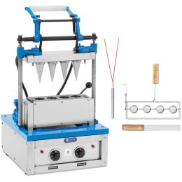 Waflownica maszyna do wypieku wafli rożków do lodów 4200 W 100-120 szt./godz.