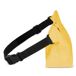 Saszetka nerka wodoodporna PVC na telefon dokumenty Outdoor - żółta