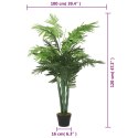  Sztuczna palma, 28 liści, 120 cm, zielona
