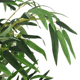  Sztuczny bambus, 380 liści, 80 cm, zielony