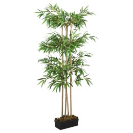  Sztuczny bambus, 380 liści, 80 cm, zielony