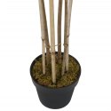  Sztuczny bambus, 1380 liści, 200 cm, zielony