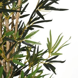  Sztuczny bambus, 828 liści, 150 cm, zielony