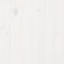  Piaskownica z pokrywą, biała, 111x111x19,5 cm, drewno sosnowe