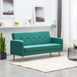  Sofa materiałowa zielona