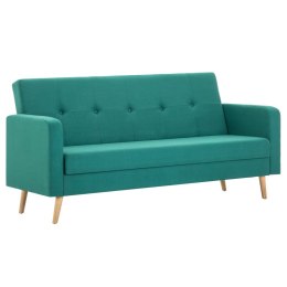  Sofa materiałowa zielona