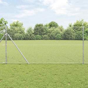 Sześcioramienna podstawa ogrodzenia 100 x 1,4 m Stal ocynkowana