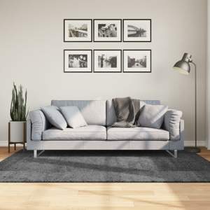 Dywan OVIEDO z krótkim włosiem, antracytowy, 140x200 cm