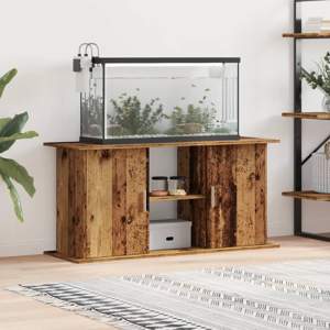 Szafka pod akwarium, stare drewno, 121x41x58 cm