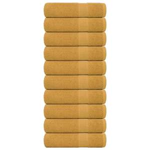 Ręczniki prysznicowe FROGN 10 szt. Złoty 360 g/m²