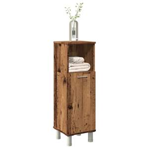 Szafka łazienkowa, stare drewno, materiał drewnopochodny