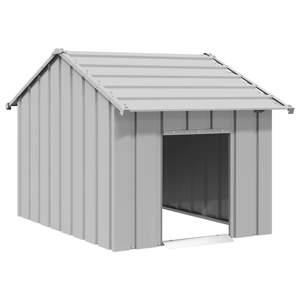 Buda dla psa z dachem, 83x130x85 cm, stal galwanizowana