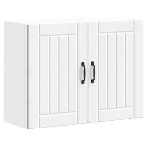 Szafka ścienna kuchenna "Lucca" Biała, drewno klejone
