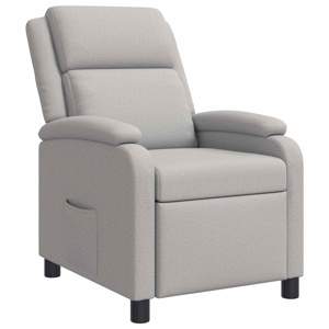 Fotel recliner Szary chmur tkanina