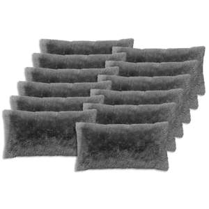 Poduszka z poduszką HEERLEN 2 szt. Jasnozielony Fleece PV