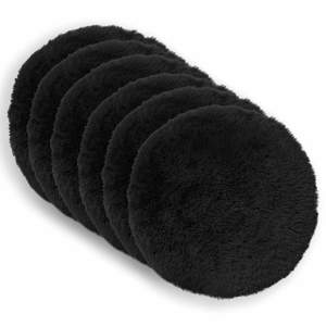 Poduszka z poduszką HEERLEN 2 szt. Czarny Fleece PV