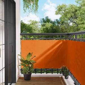 Ekran balkonowy 100 x 500 cm Materiał Oxford Prostokątny