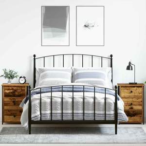 Szafka Nocna 2 szt. Brązowy 40 x 36 x 60 cm