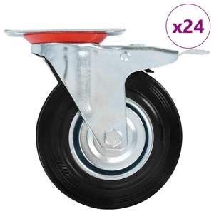 [277979] 24 skrętne kółka, 125 mm