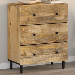[356894] Szafka, 60x33x75 cm, lite drewno mango