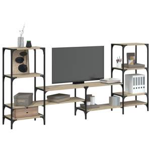[842482] Szafka pod TV, dąb sonoma, 206,5x28,5x95 cm