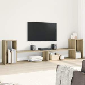 [840795] Szafki pod telewizor, 2 szt., dąb sonoma, 100x30x50 cm