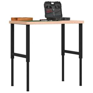 [3309683] Stolik roboczy, 100x60x(73-99,5) cm, prostokątny, drewno bukowe