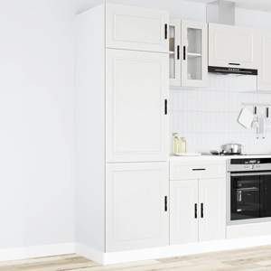 [854107] Szafka kuchenna, Porto, biała, materiał drewnopochodny